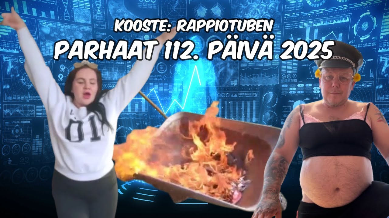 RAPPIOTUBE: P&auml;iv&auml;n parhaat kooste 112/2025 #pottukoira #iippadaa