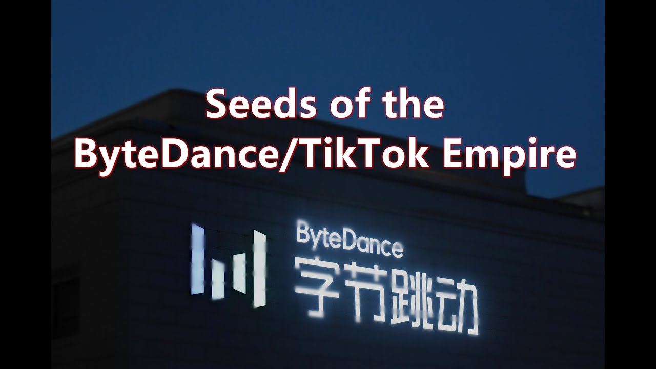 Stories Before Yiming Zhang Founded ByteDance/TikTok