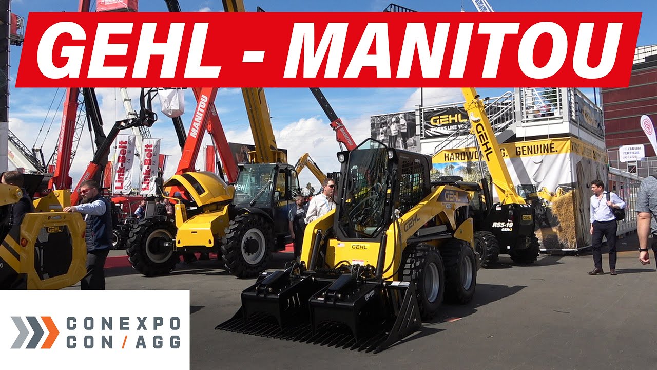 [ CONEXPO 2023 ] Manitou - GEHL | Manipuladores Telescópicos - Minicargadores - Retroexcavadoras
