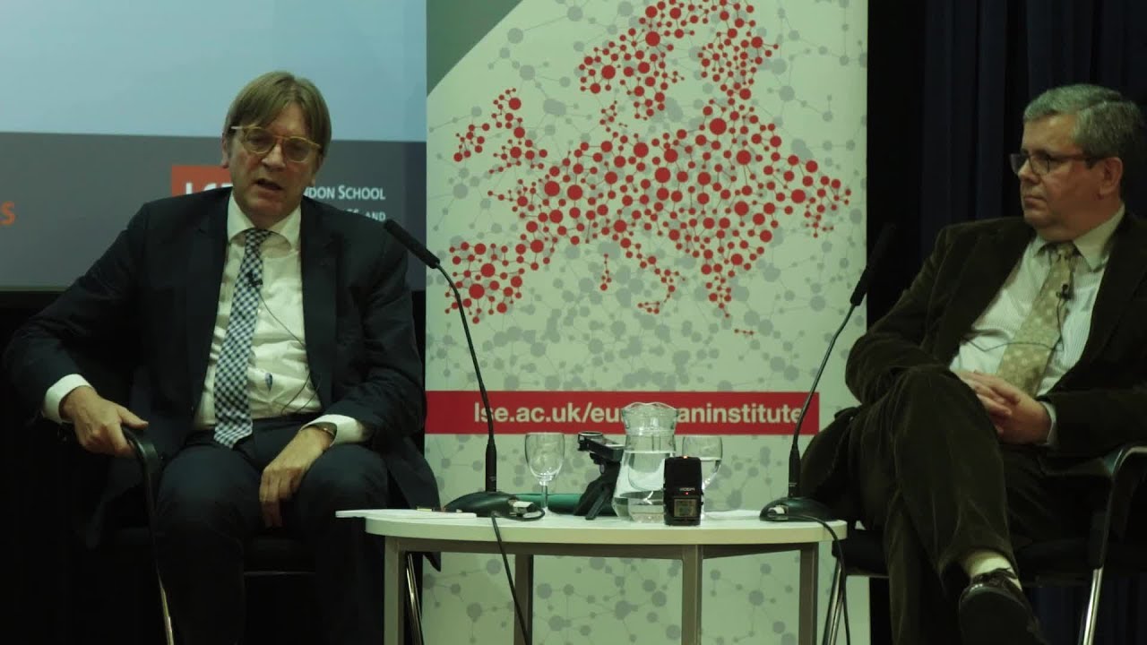 Мероприятия LSE | Ги Верхофстадт | Будущее Европы после Brexit