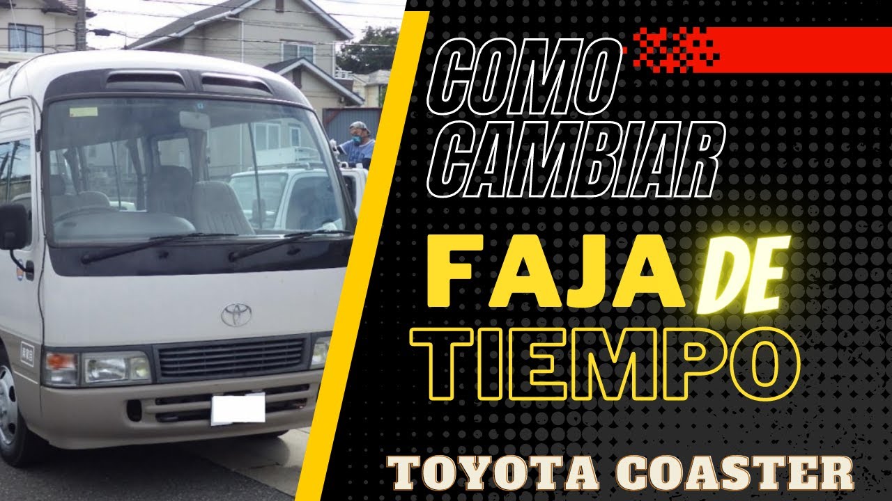Como Cambiar la Faja de Tempo Toyota Coaster 1HZ