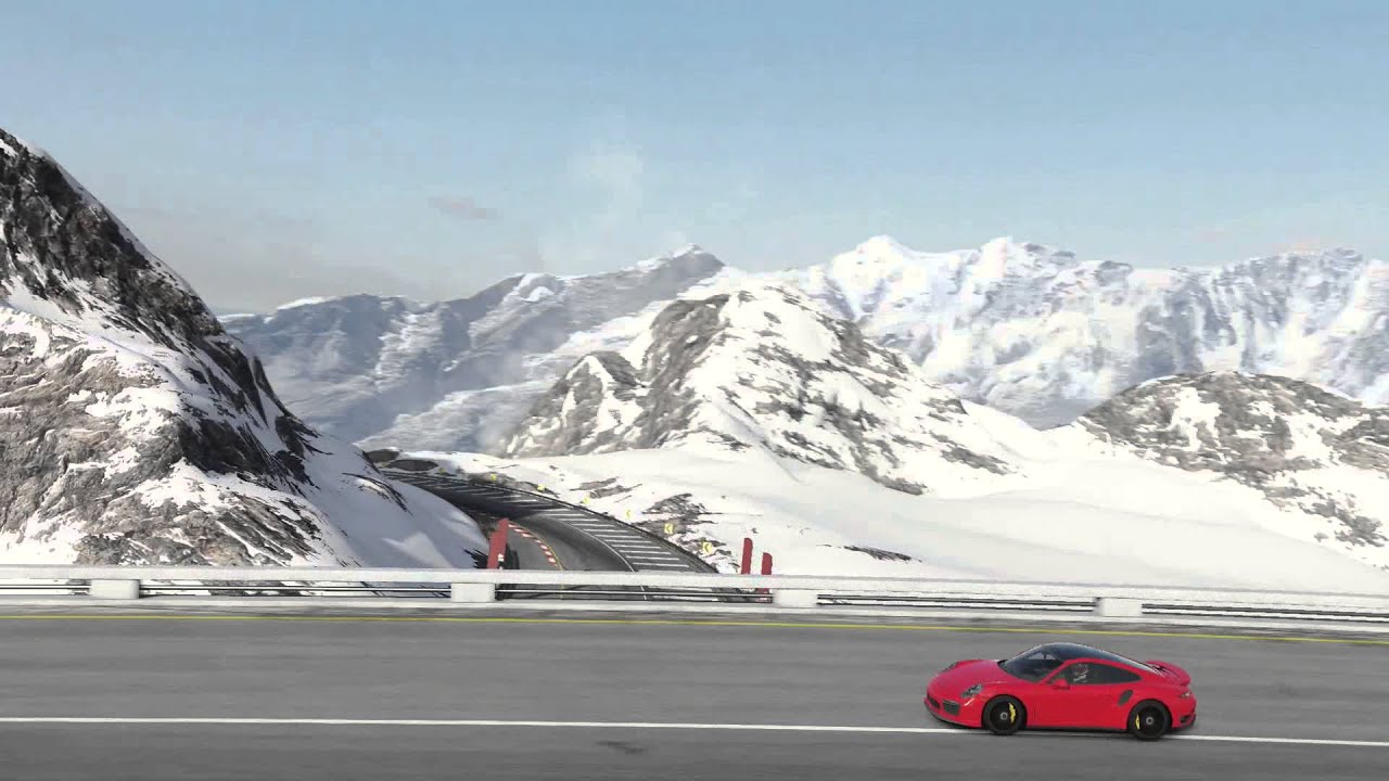 Forza Motorsport 6 Porsche 911 Turbo S R897 2014 @ Bernese Alps Stadtplatz vs PROs