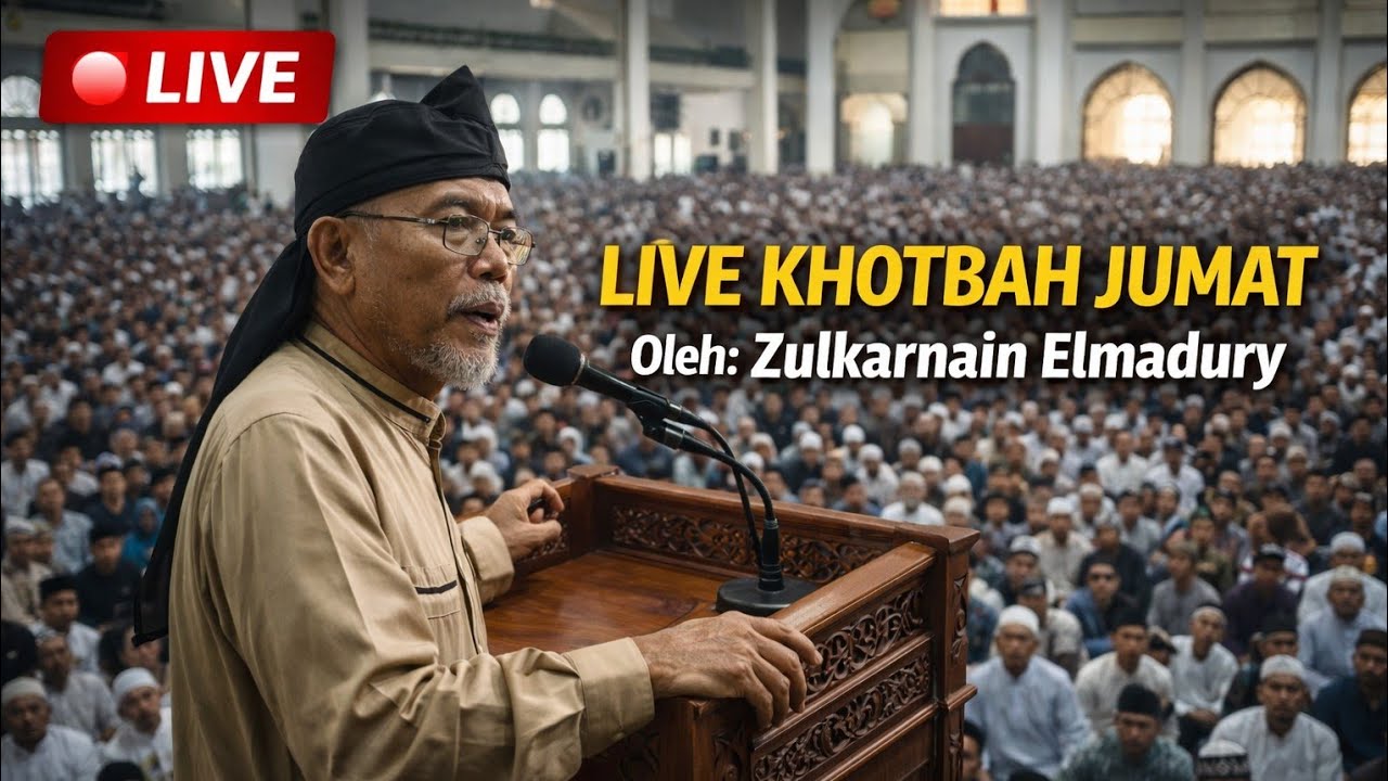 🎙️ LIVE KHOTBAH JUMAT — Ketika Iman Diuji: Kembali kepada Tauhid yang Murni