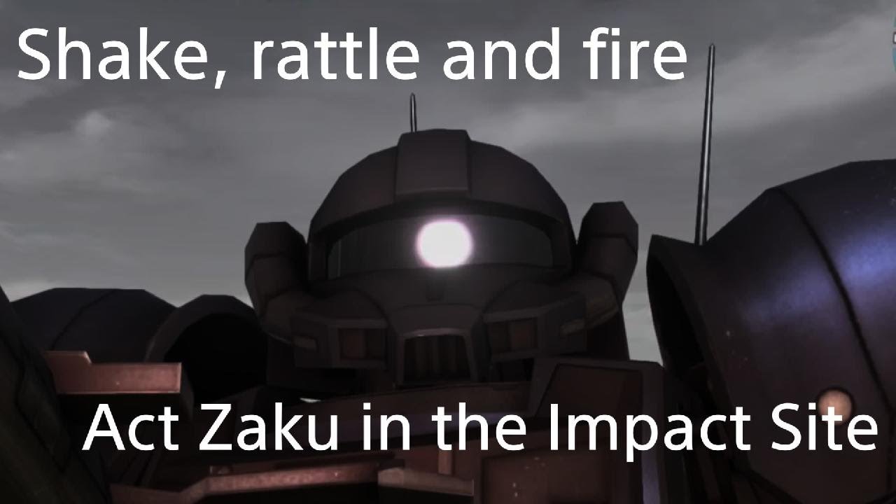 MOBILE SUIT GUNDAM BATTLE OPERATION 2 Act Zaku 1