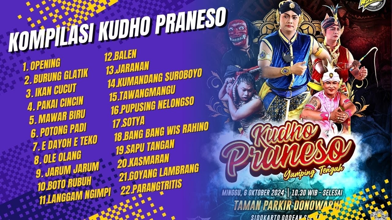 MP3 Jathilan ~ Kudho Praneso Vol 35 Kompilasi Lagu Jathilan #kudhopraneso #mp3jathilan #donowarih