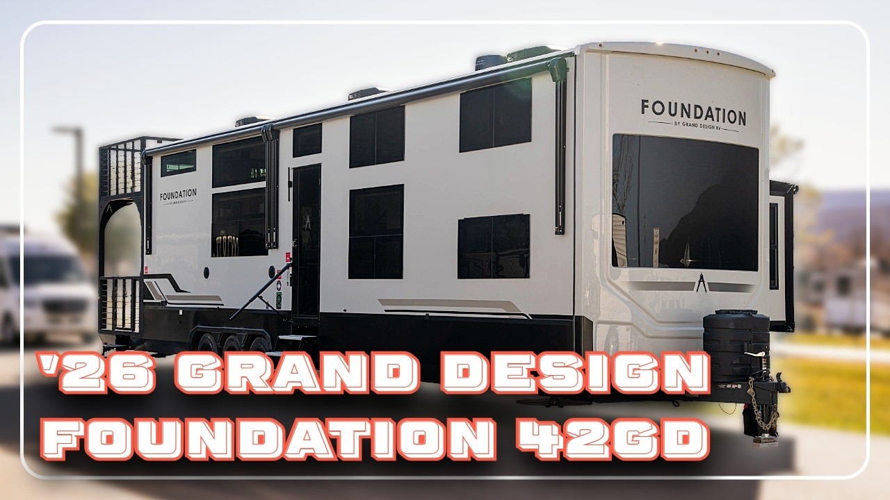 Grand Design Foundation 42GD 2026 | Первый взгляд на этот революционный проект | Beckley's RVs