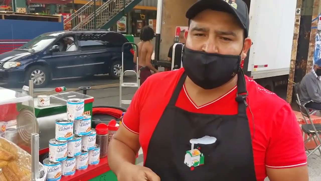 Carritos de camotes que cruzaron la frontera están conquistando a Nueva York.