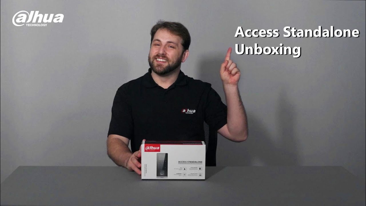 Standalone Access Control Device Unboxing