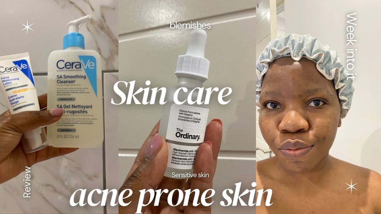 Acne prone Skin products Trial |CeraVe|Ordinary🇿🇦