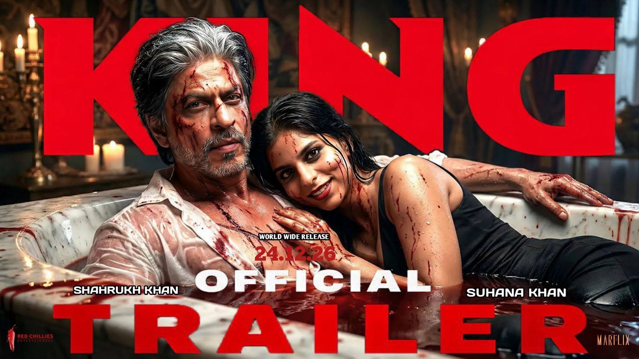 KING - Official Trailer | Shah Rukh Khan | Suhana Khan | Abhishek Bachchan | King Movie Teaser