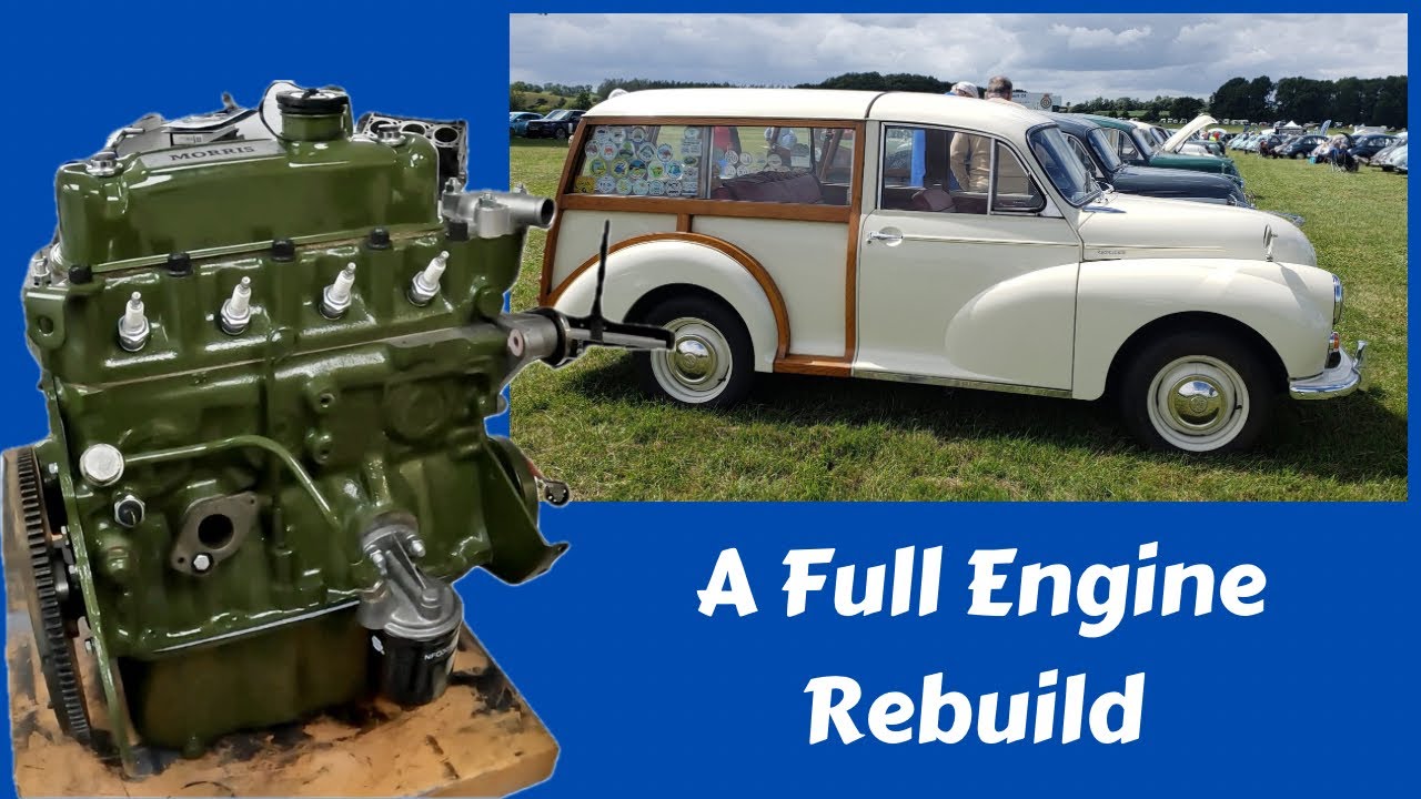 Реконструкция двигателя серии A для классического Morris Minor |