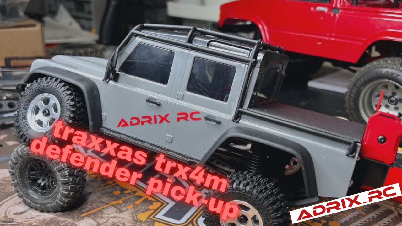 Pick-up traxxas trx4m landrover defender