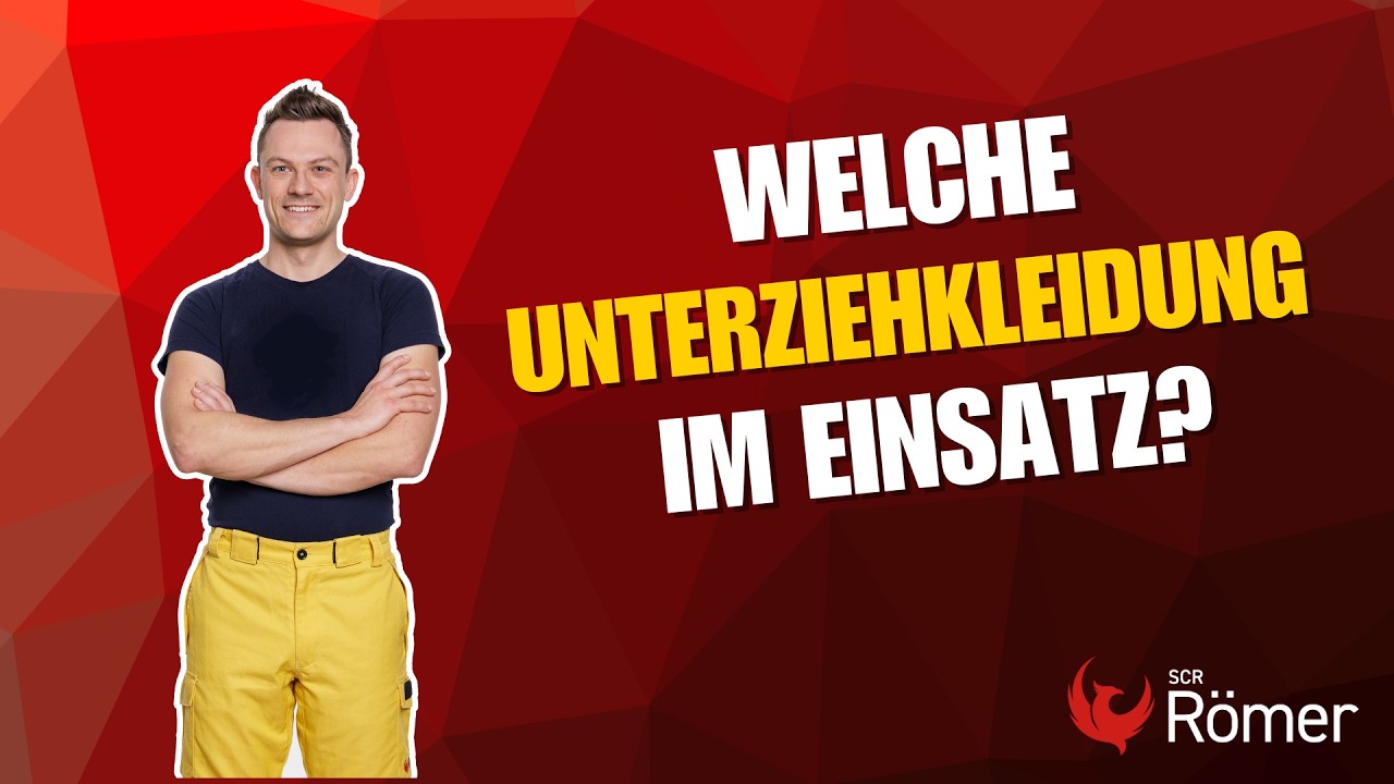 Unterziehkleidung im Einsatz: Was zieh ich drunter? 👨🏻‍🚒👕👖 Normen, Materialien & Praxistipps