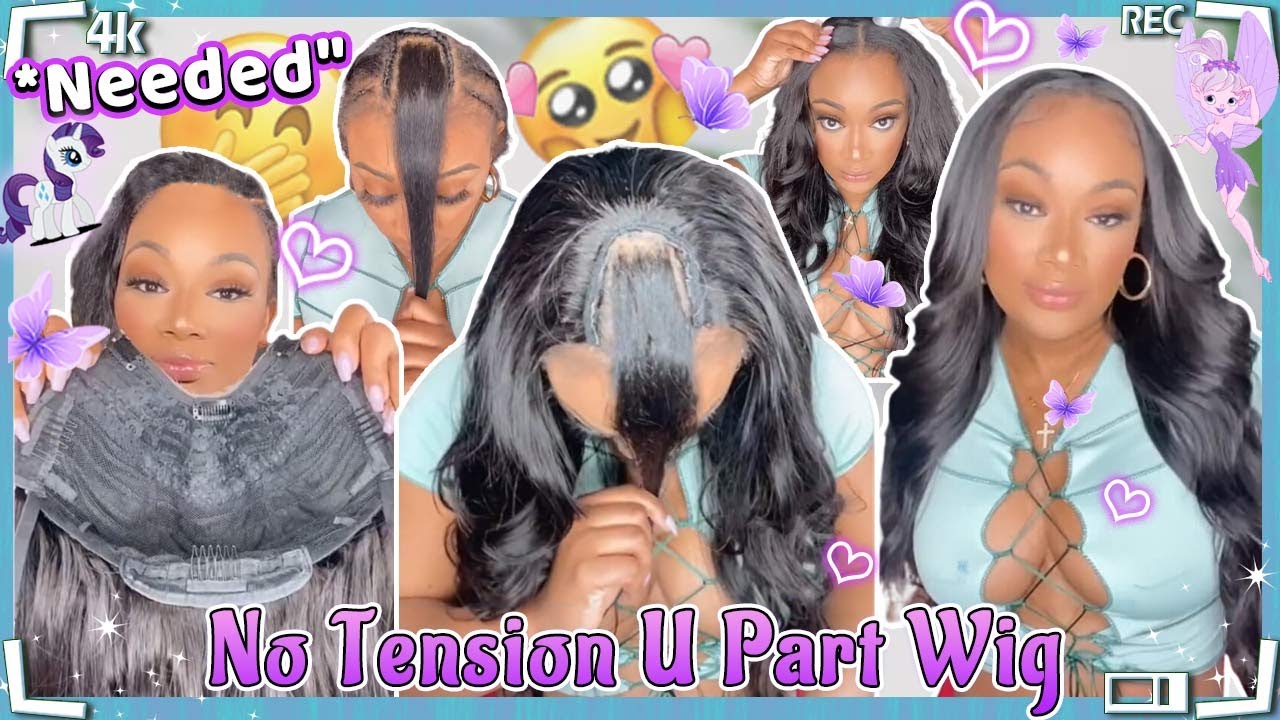💥Easy Natural Looking U Part Wig Review | Clip Ins Beginner Friendly | #ULAHAIR