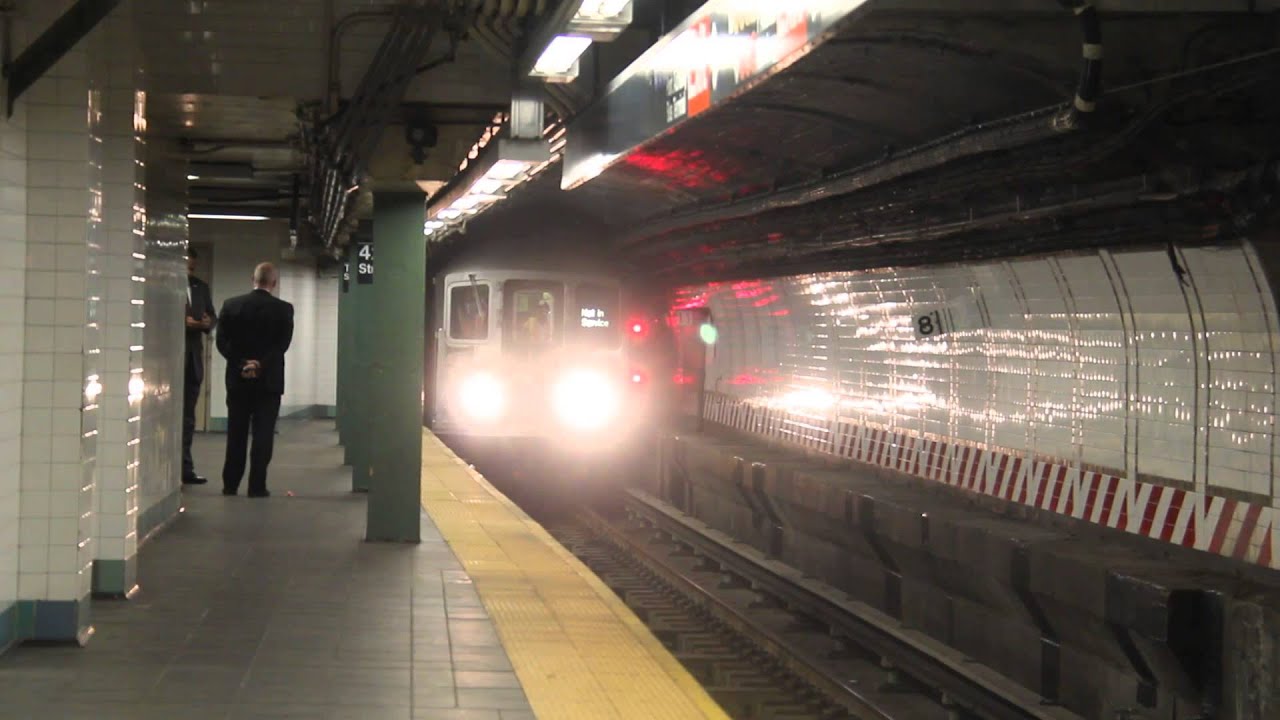 MTA NYC Subway SPECIAL: First R62A returning from 34th Street-Hudson Yards (12-20-13)