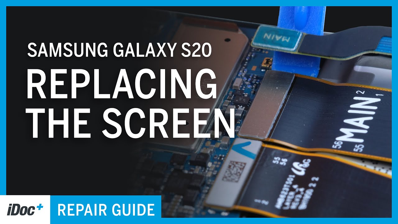 Samsung Galaxy S20 – Screen replacement [including reassembly]