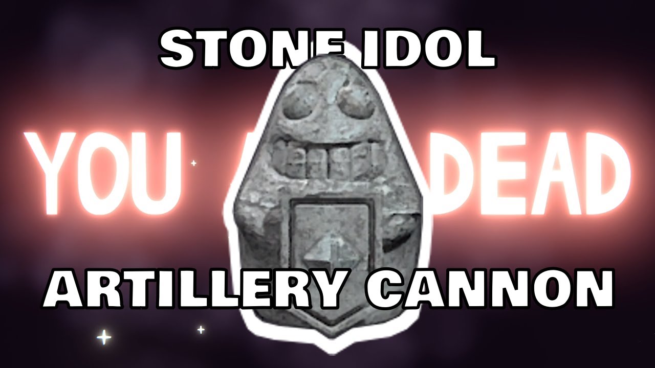TURNING A STONE IDOL INTO AN ARTILLERY BARRAGE - Dog witch
