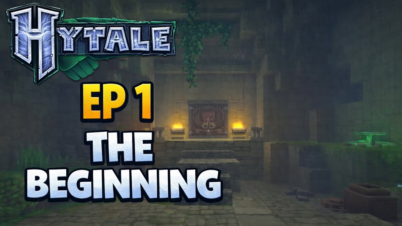 Hytale chill no commentary let’s play ep1