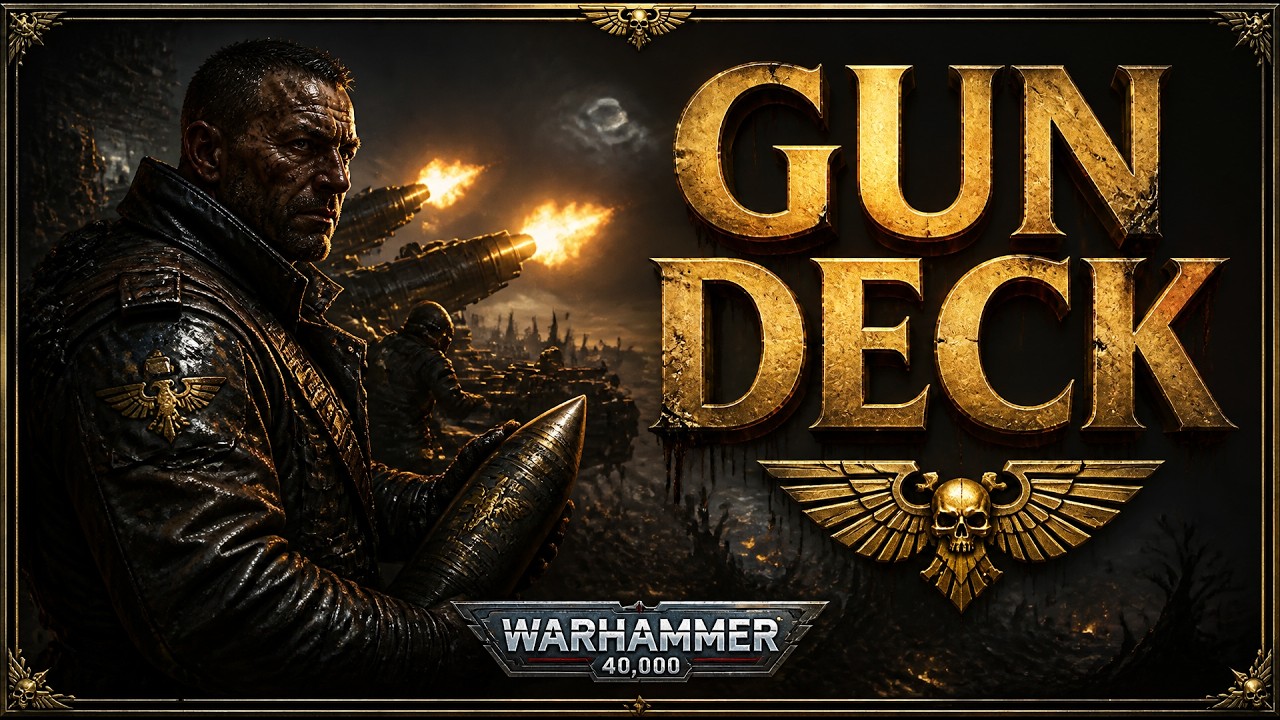 Inside the Gun Deck The Brutal Life of a Macro-Cannon Loader in Warhammer 40K