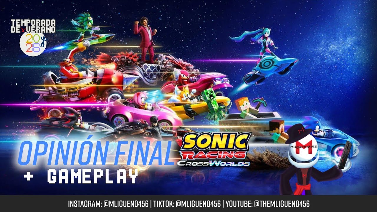 Opinión Final + Gameplay | Sonic Racing Crossworlds | Mligueno456