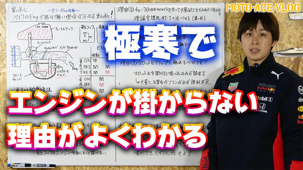 真冬にエンジンが掛りにくい理由が面白いほどよく分かる！〜正しいエンジンの掛け方〜