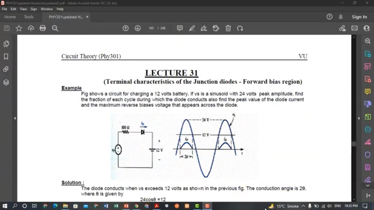 phy301 lecture 31 | phy301 short lecture no31
