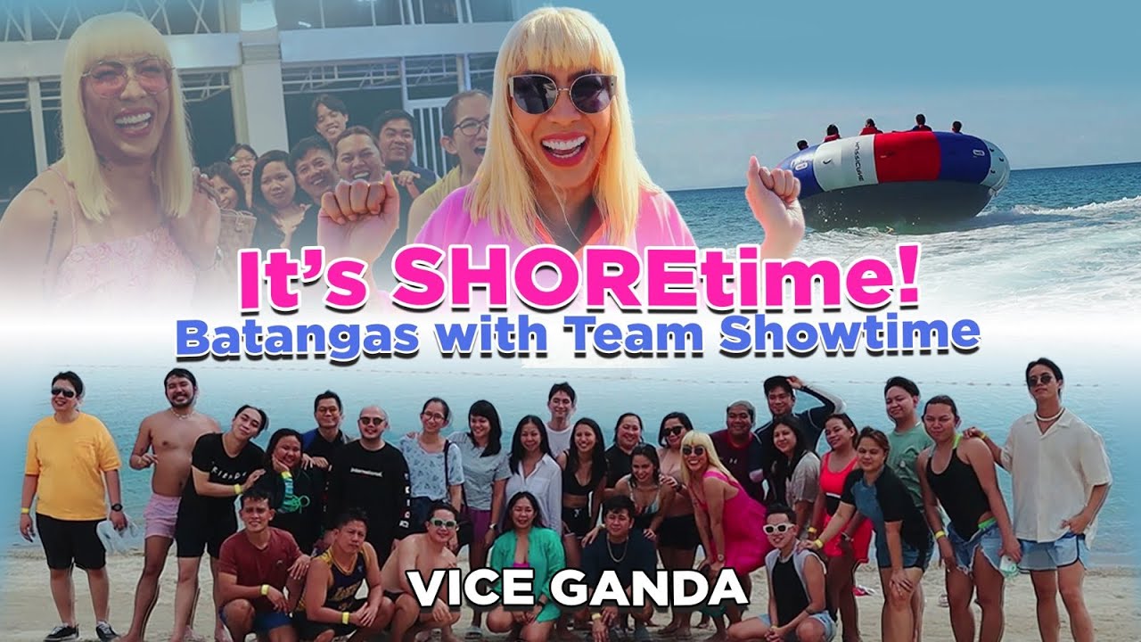 It’s SHOREtime! Batangas with Team Showtime | Vice Ganda