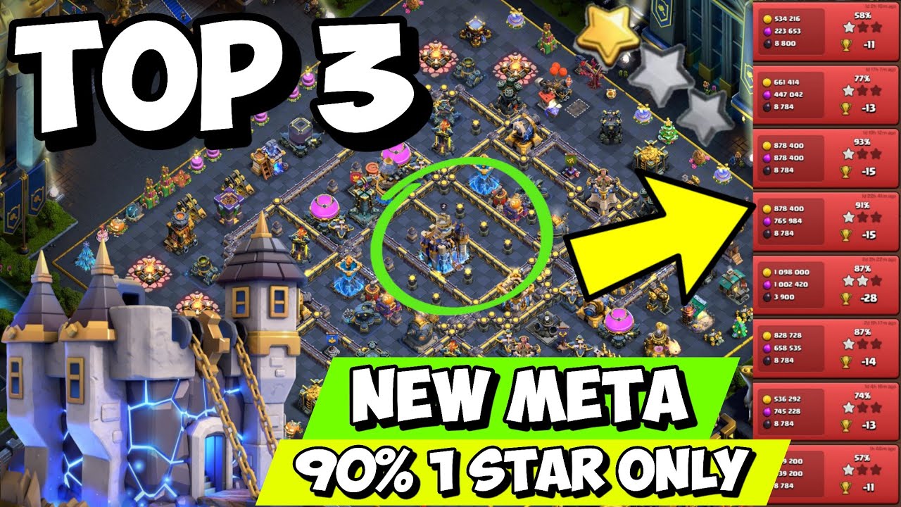🔥 Best 3 TH18 Anti 2 Stars META Bases for War, Legends & CWL | Top Town Hall 18 War Bases 2025