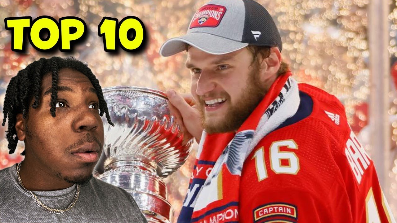 Top 10 Alexander Barkov Moments Reaction!