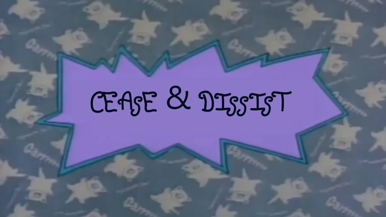 Cease and Dissist - Nintendo Diss Track