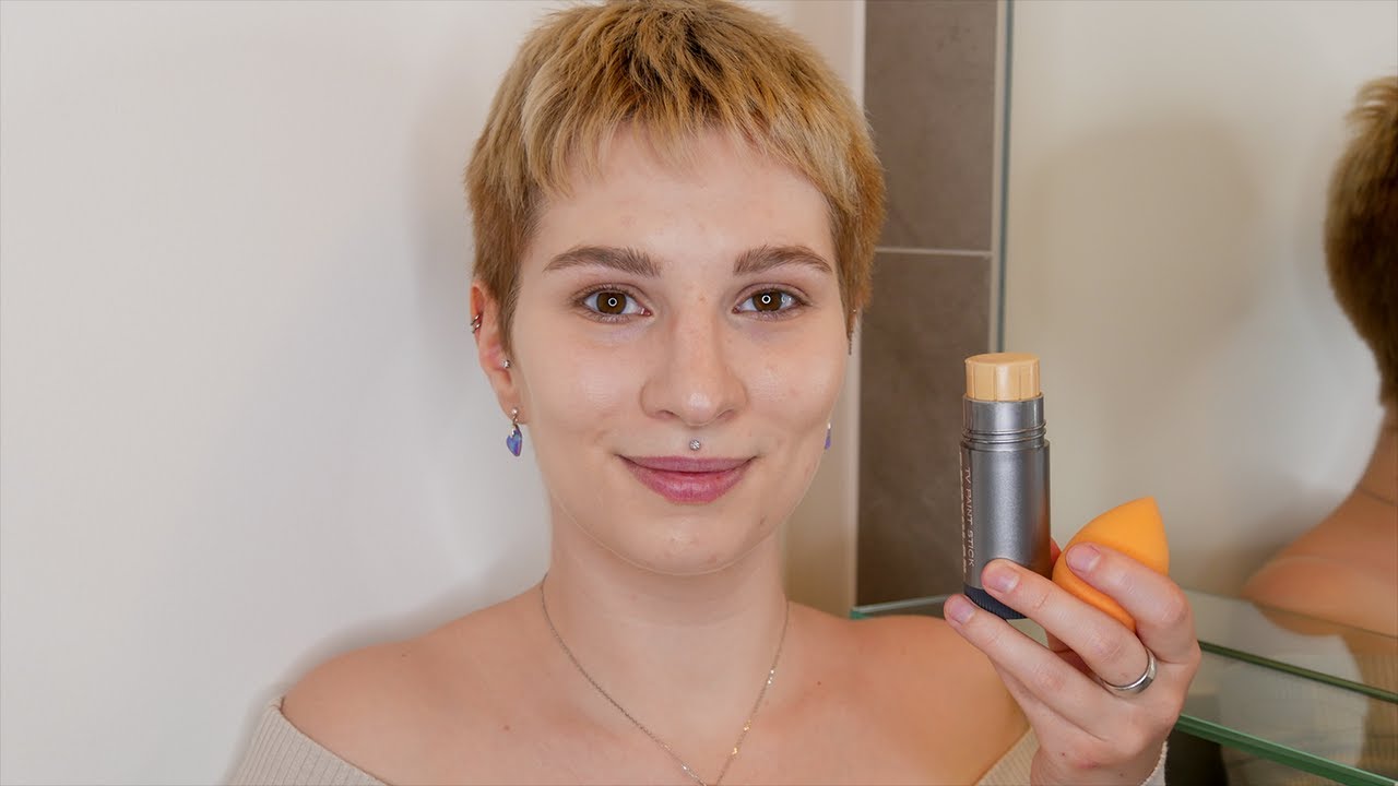 How to properly apply Stick Foundation with a Sponge