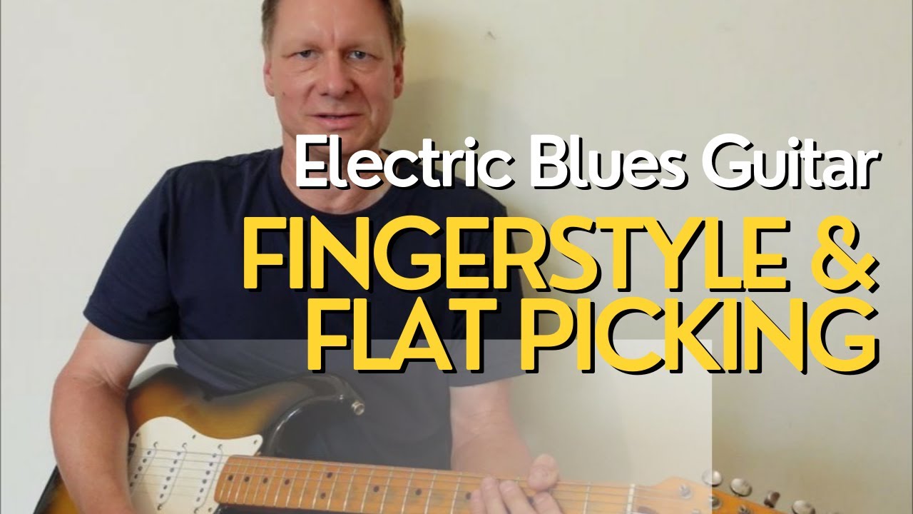 Electric blues guitar | Combining hybrid pick & fingerstyle technique