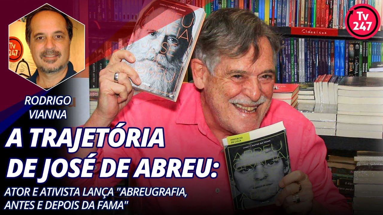 A trajetória de José de Abreu: ator e ativista lança "Abreugrafia - antes e depois da fama"