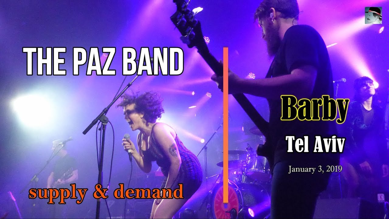 The Paz Band - Supply & Demand, Album Release Concert. Barby (56 min)