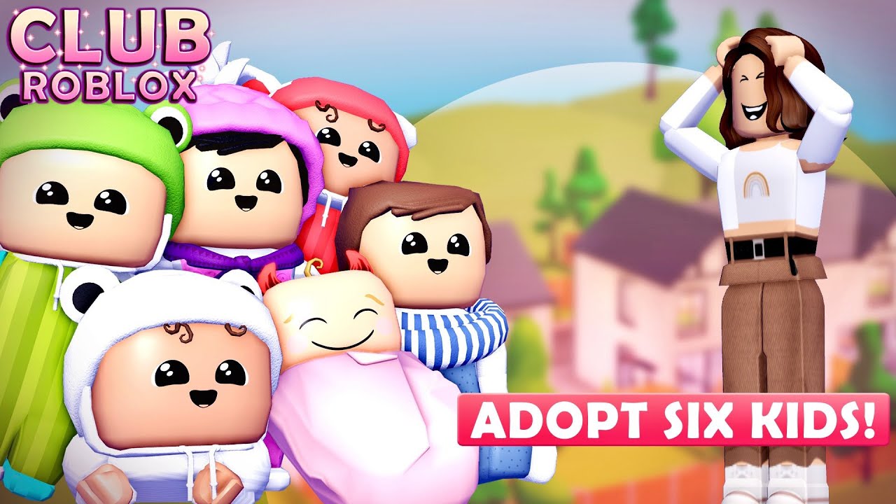 👧Adopt 6 Kids Update!👧 | Roblox Club
