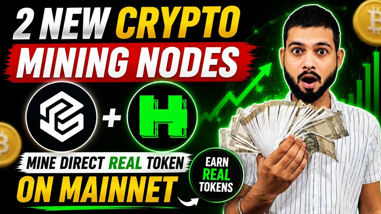 2 New Crypto Mining Nodes 🚀 Mine Tokens on Mainnet
