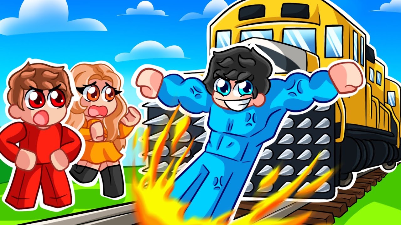 Frené el TREN Más Peligroso de Roblox a 7,132,971 Km/h