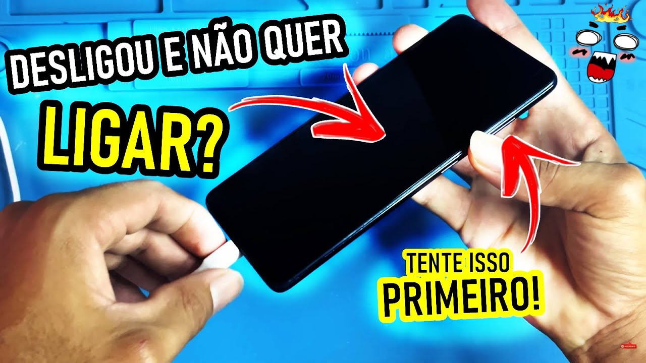 Seu celular não quer ligar? ( SOLUÇÃO SIMPLES! ) Samsung, Motorola, LG, Xiaomi, Asus.