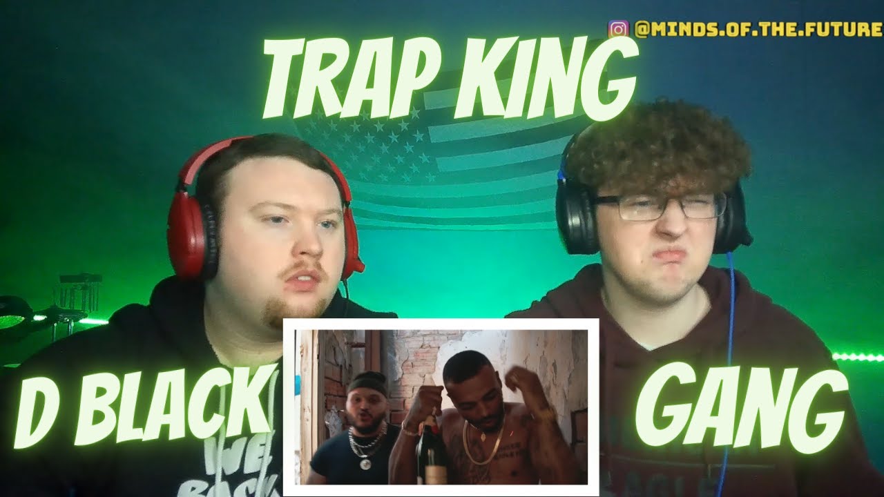 Trap King x D black - Gang (Официальный клип) | Реакция!!