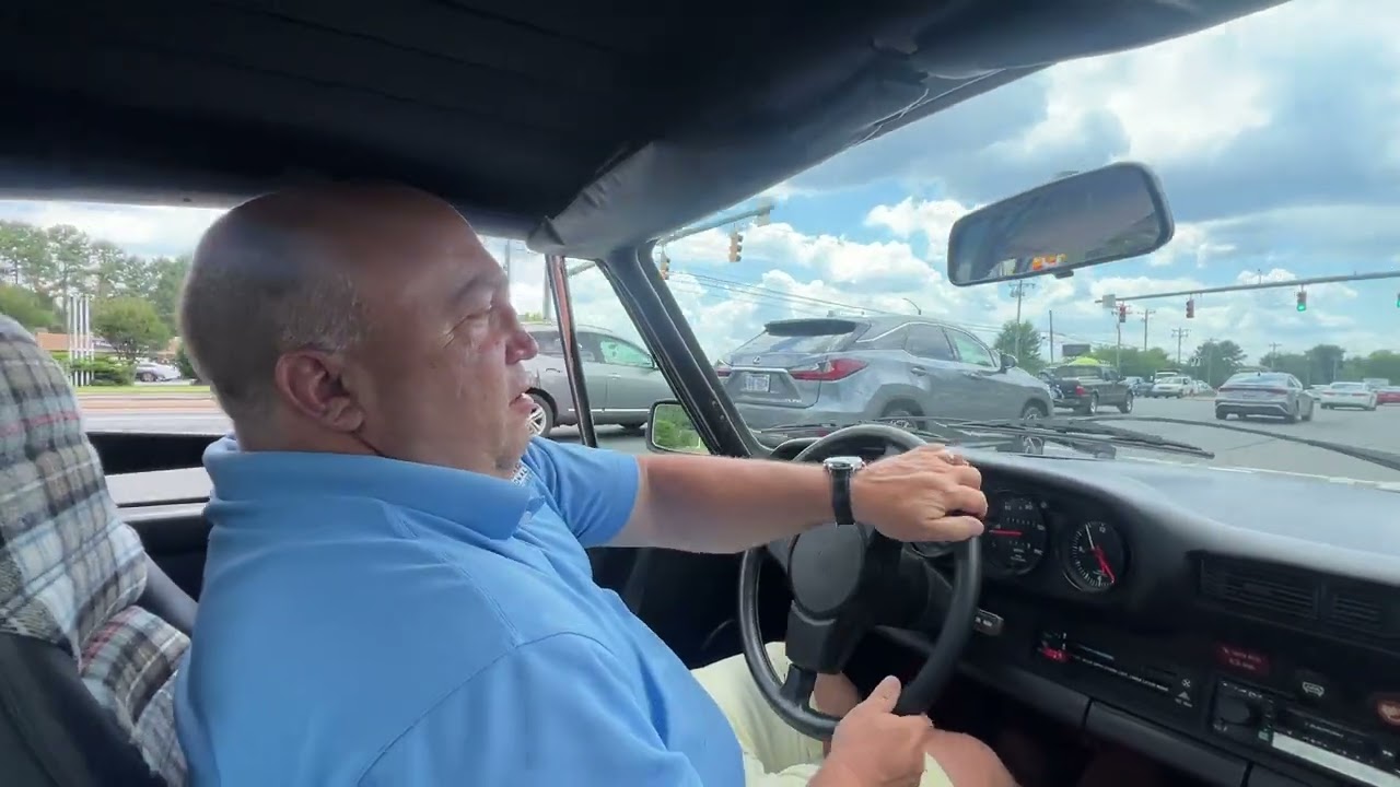 Driving a 1979 Porsche 911 SC Targa