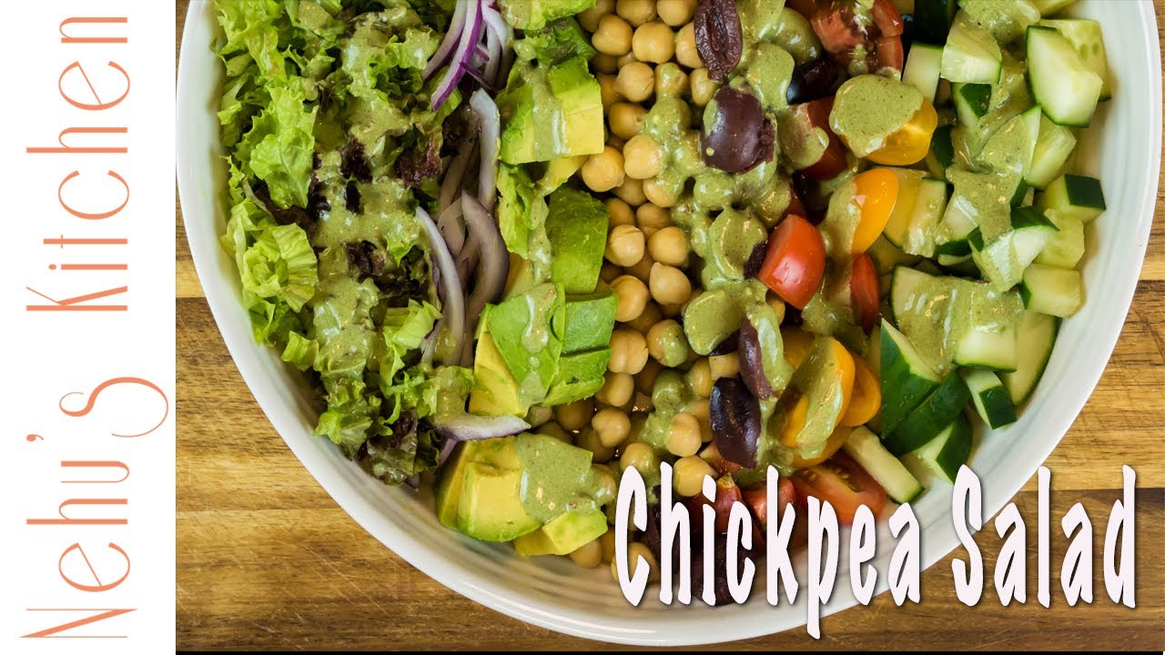 Chatpata Chana Salad | Chickpea Salad with Chutney Dressing | Healthy Recipe for Weight loss