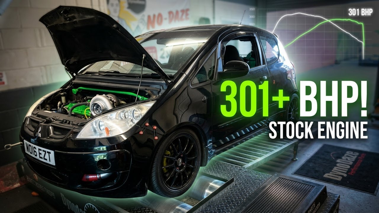 TD05 Turbo!! Mitsubishi Colt CZT более 300 л.с. на заводских внутренних компонентах