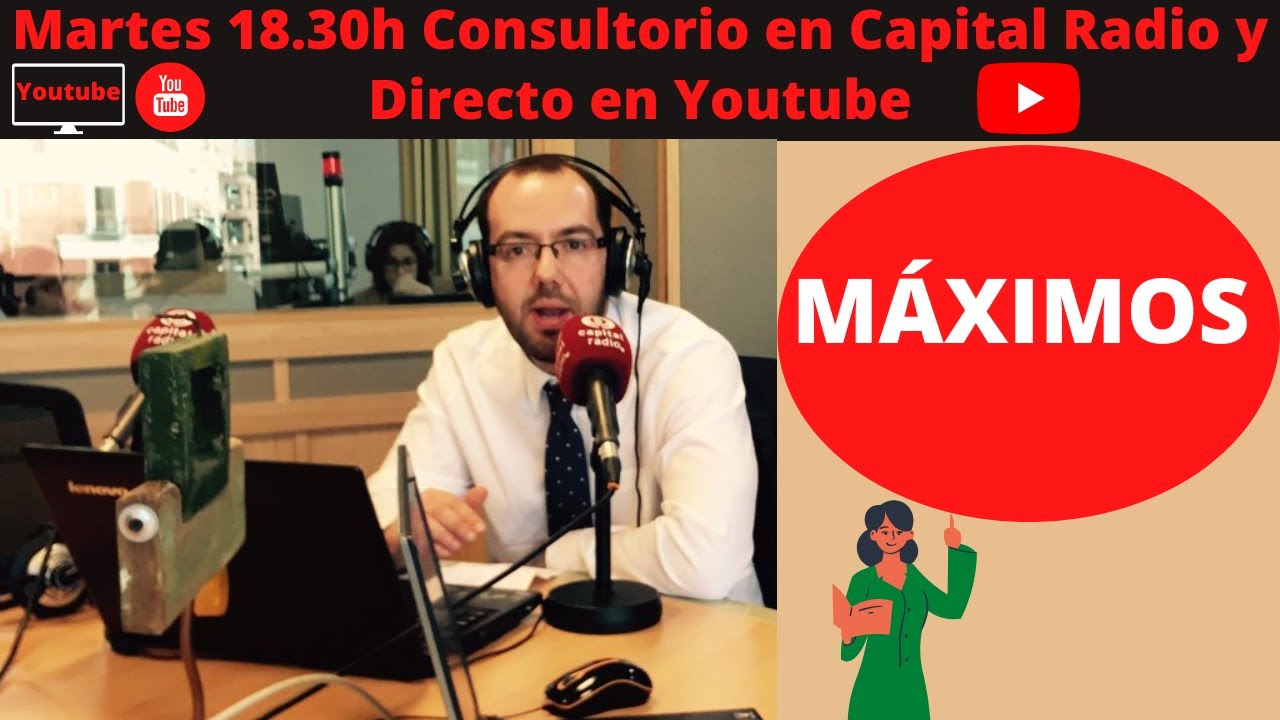 🔴M&Aacute;XIMOS👉🏽 Consultorio de BOLSA Capital Radio 📻 martes 21 de octubre con David Gal&aacute;n
