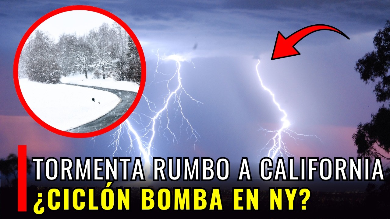ADVIERTEN de TORMENTA en CALIFORNIA y OREGON | POTENCIAL CICLON BOMBA a NY | Pepe En Vivo