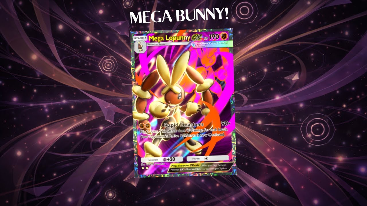 Mega Lopunny is Rapid! #pokemon #pokemontcgpocket