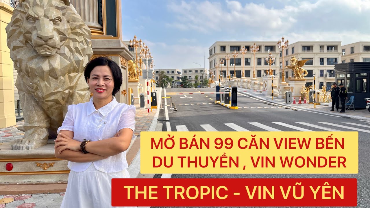 THE TROPIC - HOÀNG THÀNH  MỞ BÁN SIÊU PHẨM RA MẮT 99 CĂN BIỆT THỰ VRI