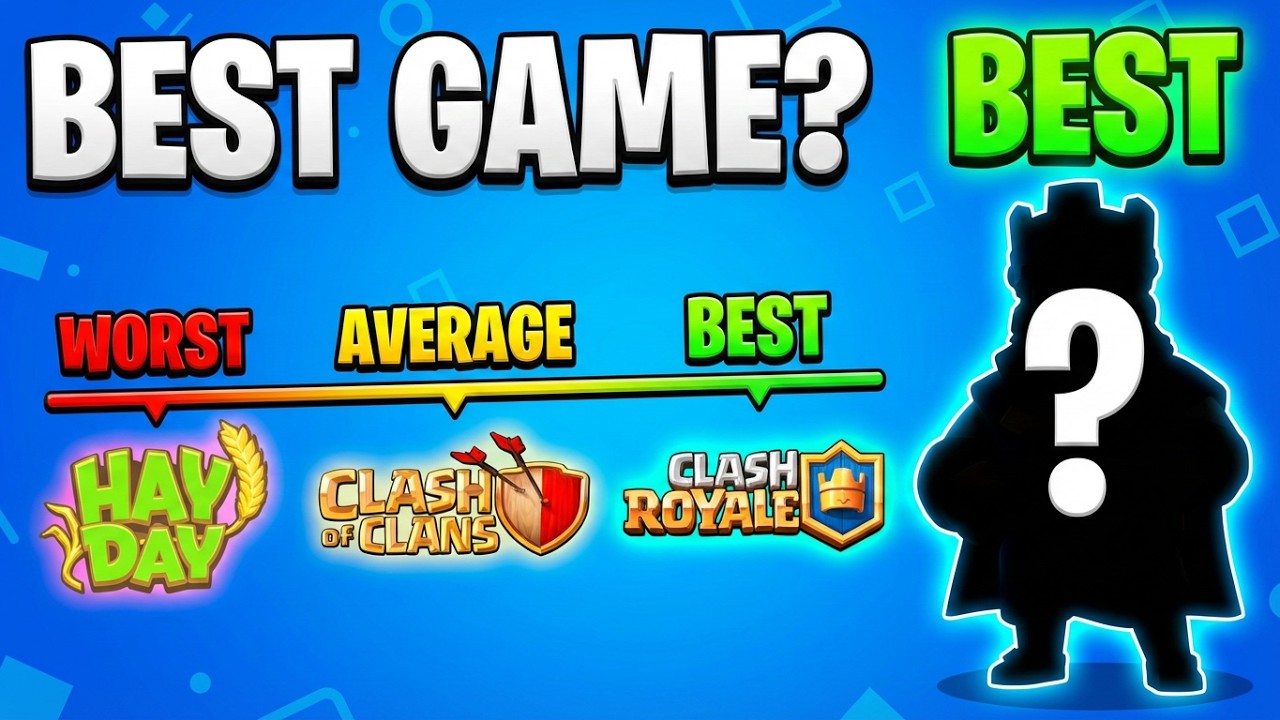 Most popular Supercell games