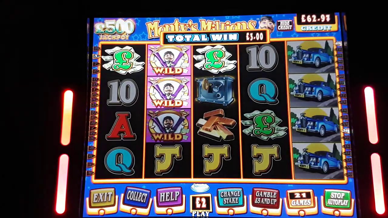 £500 jackpot Monty's Millions