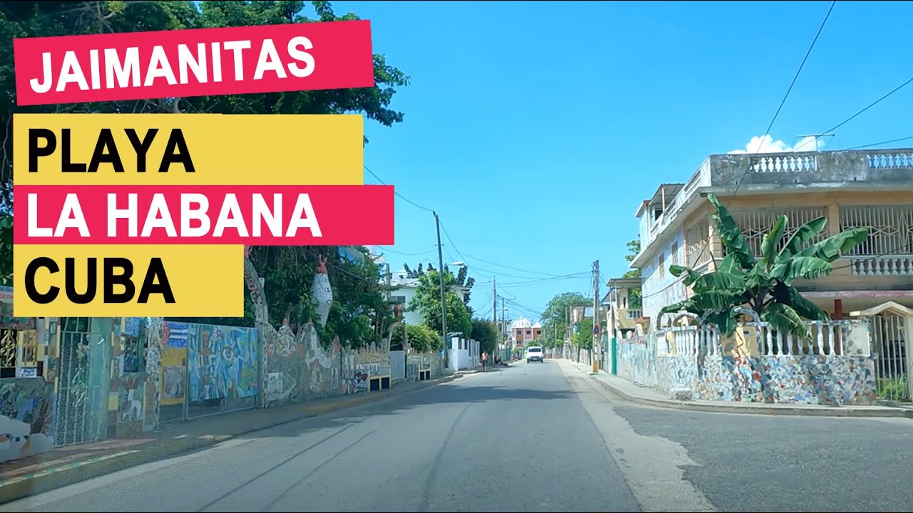 Manejando por Fusterlandia y la Playa de Jaimanitas La Habana Cuba
