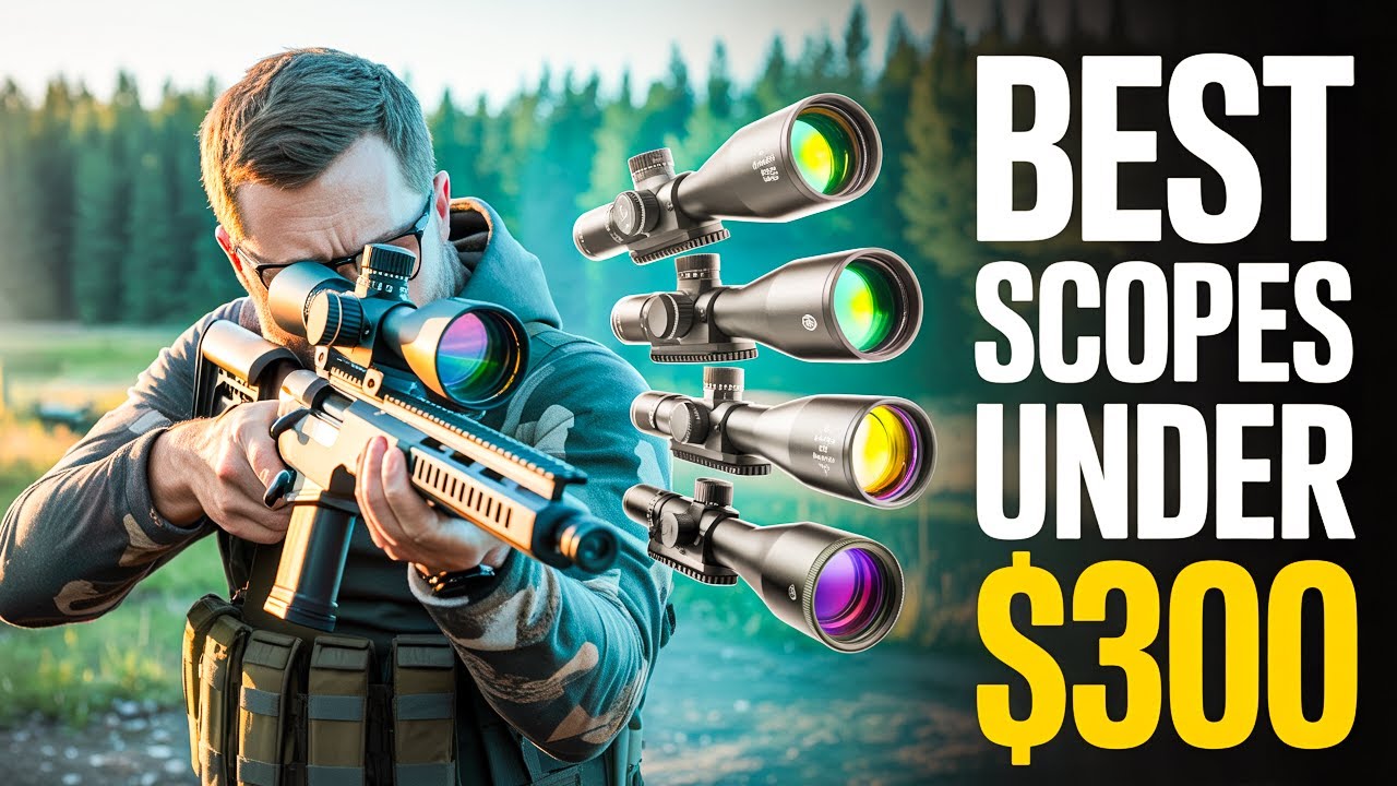 Top 5 Best Scopes Under $300 2026!🔥🔥